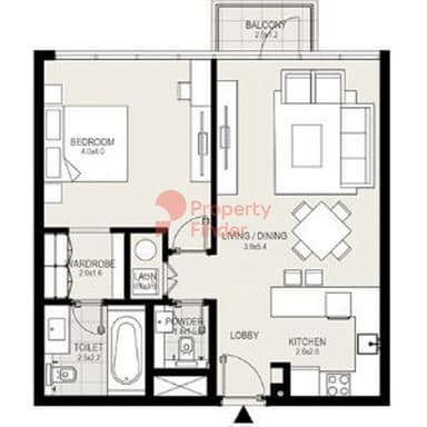 1 Bedroom Apartment