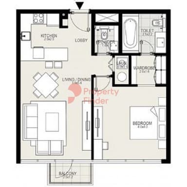 1 Bedroom Apartment