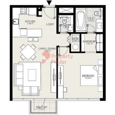 1 Bedroom Apartment