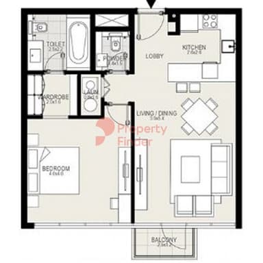 1 Bedroom Apartment