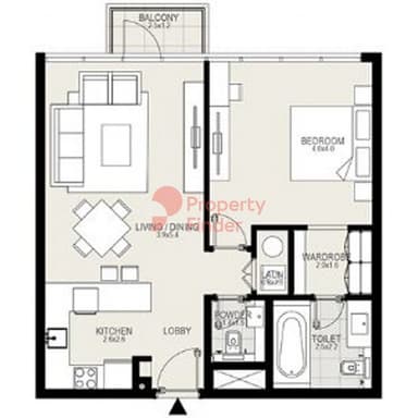 1 Bedroom Apartment