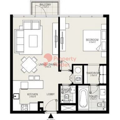 1 Bedroom Apartment