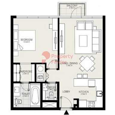 1 Bedroom Apartment