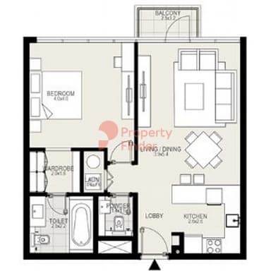 1 Bedroom Apartment