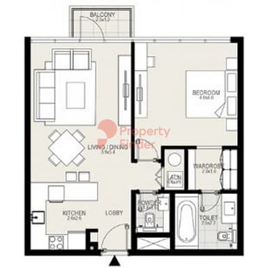 1 Bedroom Apartment