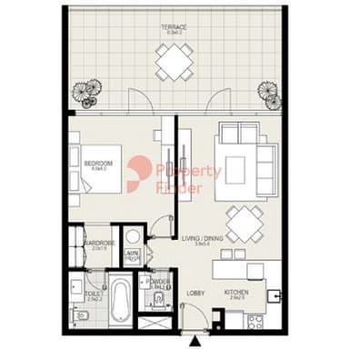 1 Bedroom Apartment