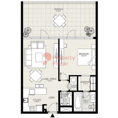1 Bedroom Apartment