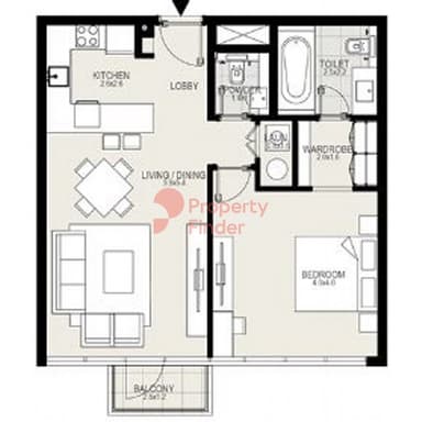1 Bedroom Apartment