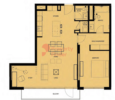 1 Bedroom Apartment