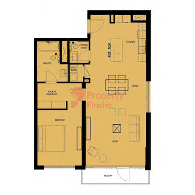 1 Bedroom Apartment
