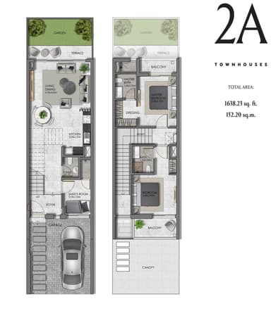 2 Bedroom Townhouse