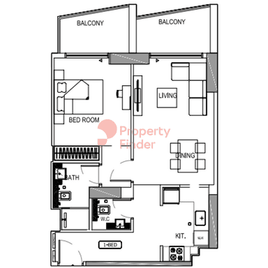 1 Bedroom Apartment