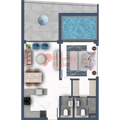 1 Bedroom Apartment
