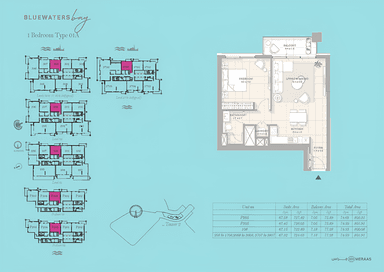 1 Bedroom Apartment