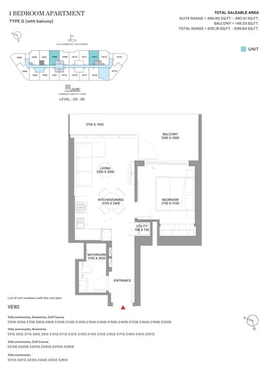 Type G-Tower E-1BED