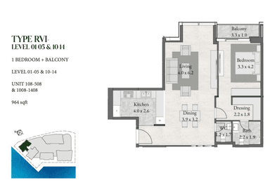 1 Bedroom Apartment
