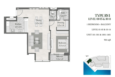 1 Bedroom Apartment