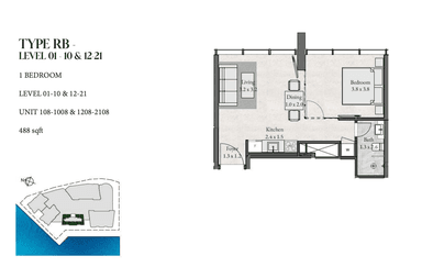 1 Bedroom Apartment