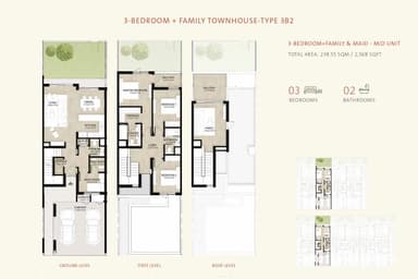 3 Bedroom Townhouse